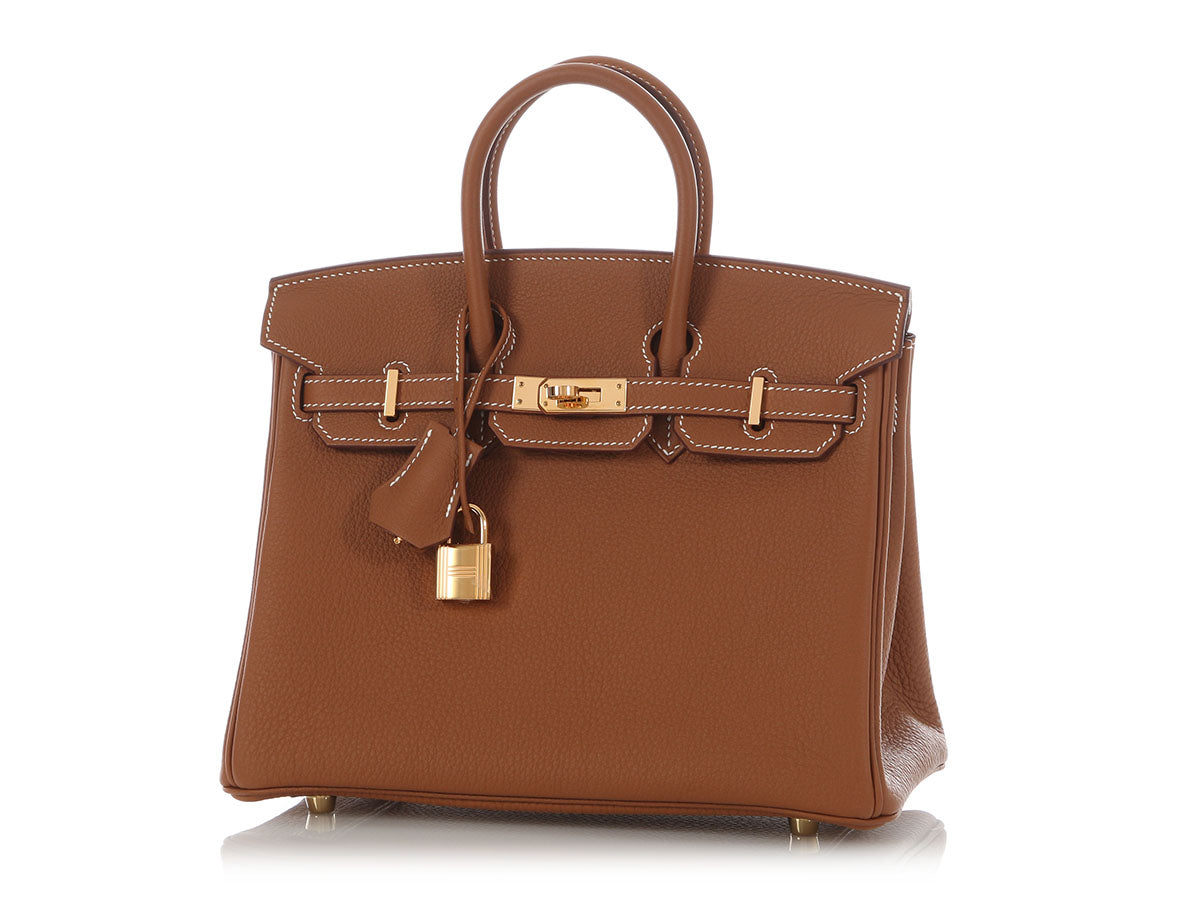 Hermès Gold Togo Birkin 25 - Image 3