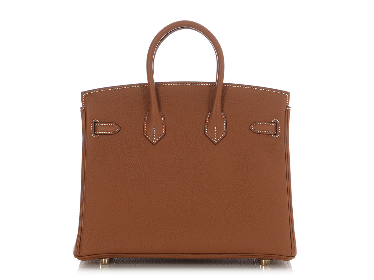 Hermès Gold Togo Birkin 25 - Image 5