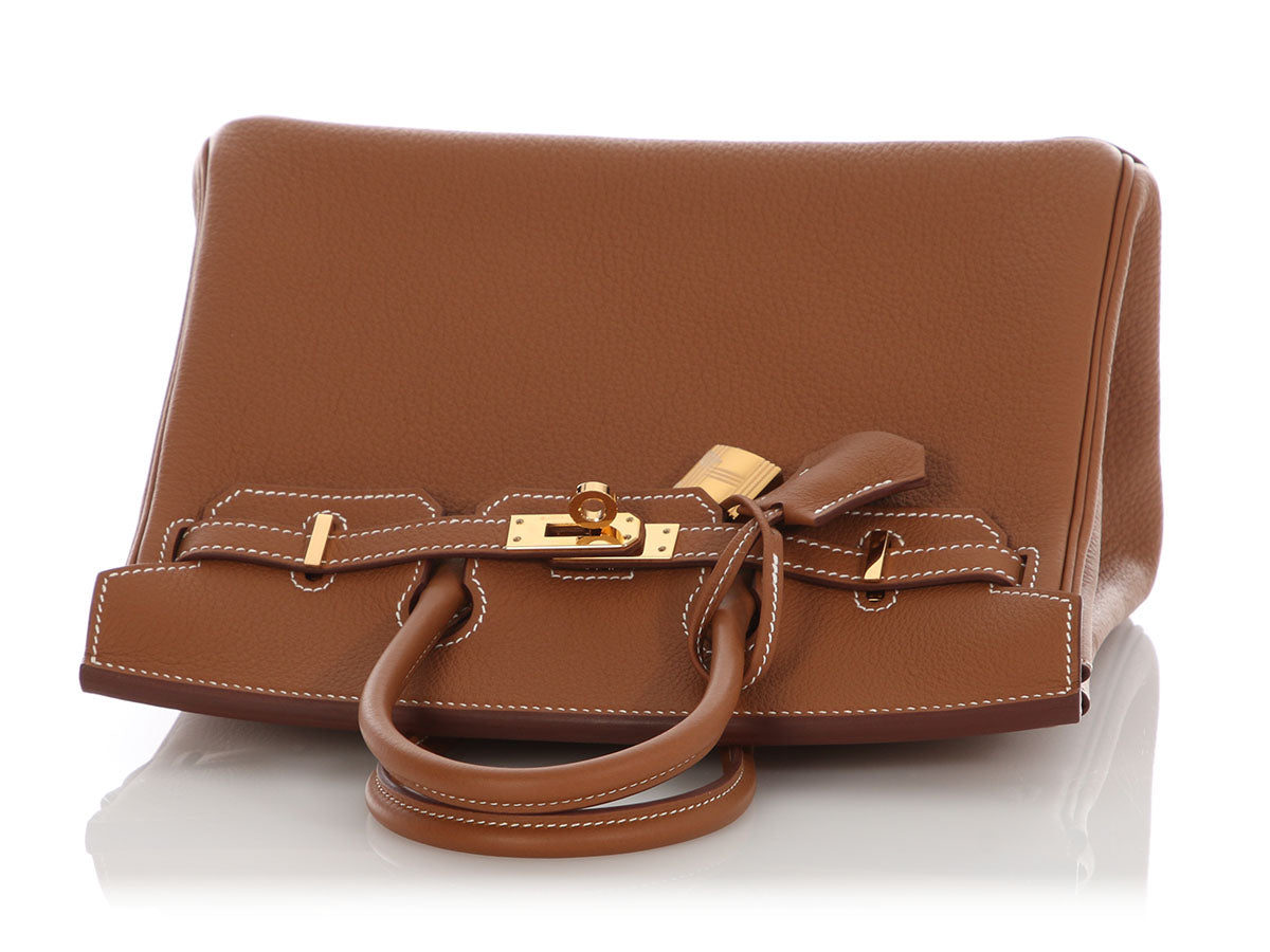 Hermès Gold Togo Birkin 25 - Image 8