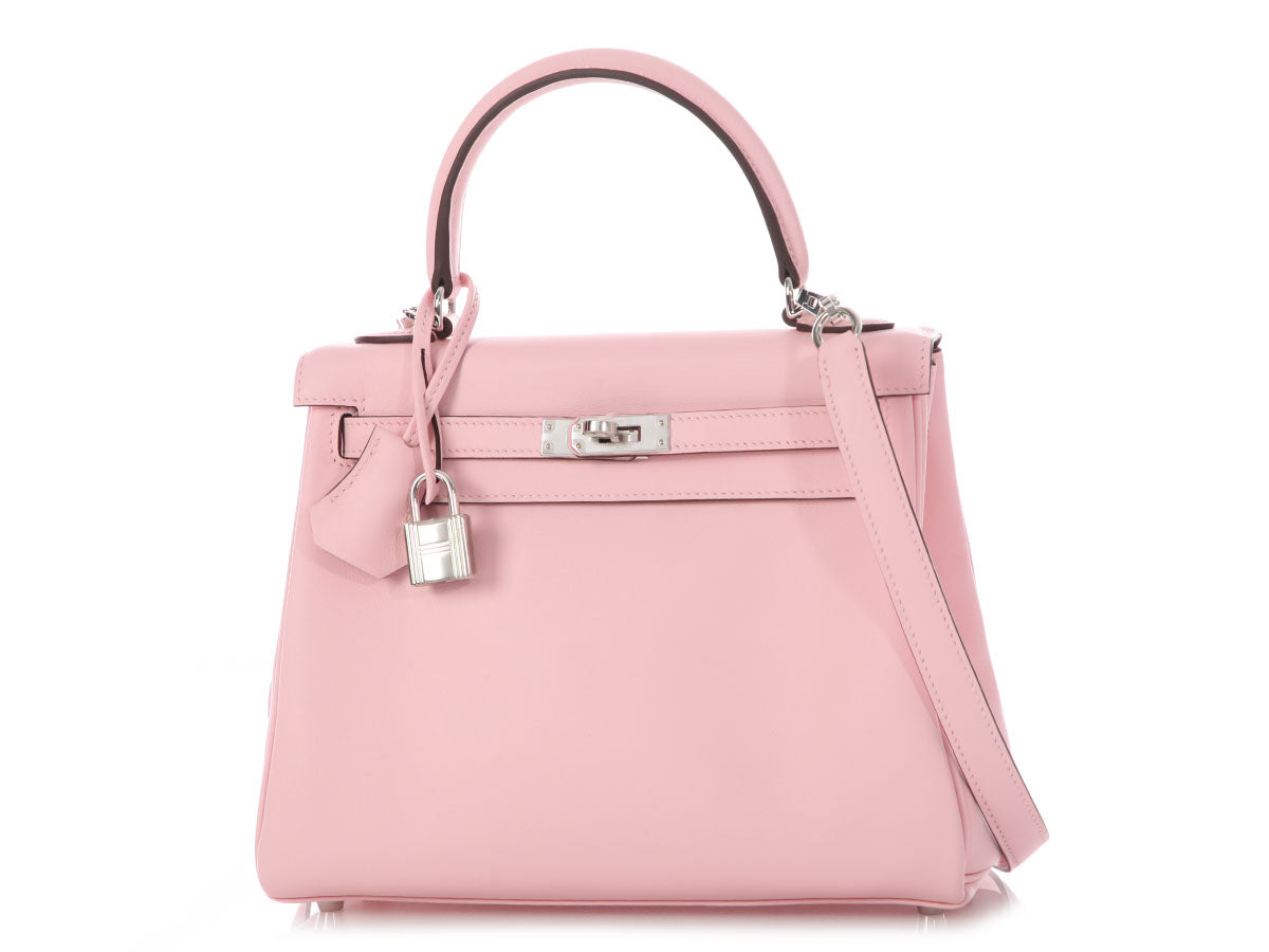 Hermès Rose Sakura Swift Kelly 25 - Image 2