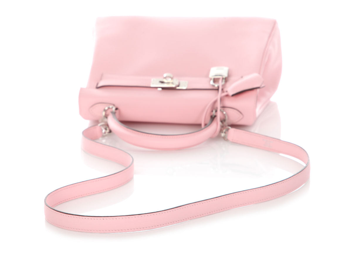 Hermès Rose Sakura Swift Kelly 25 - Image 6