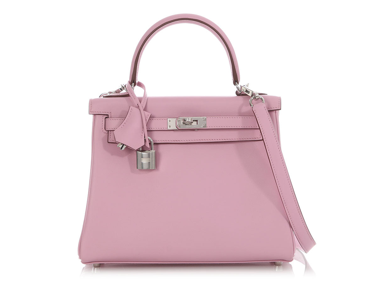 Hermès Mauve Sylvestre Swift Kelly 25 - Image 2