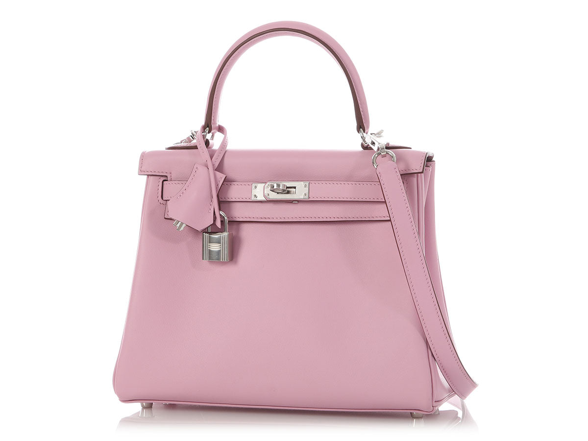 Hermès Mauve Sylvestre Swift Kelly 25 - Image 3
