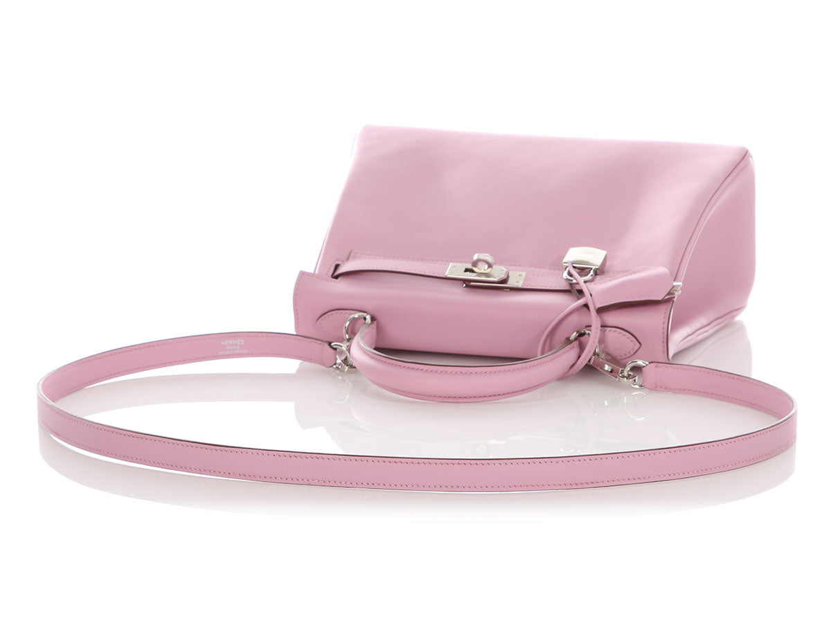 Hermès Mauve Sylvestre Swift Kelly 25 - Image 8