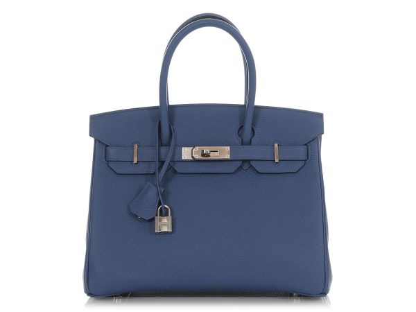 Hermès Bleu Brighton Togo Birkin 30