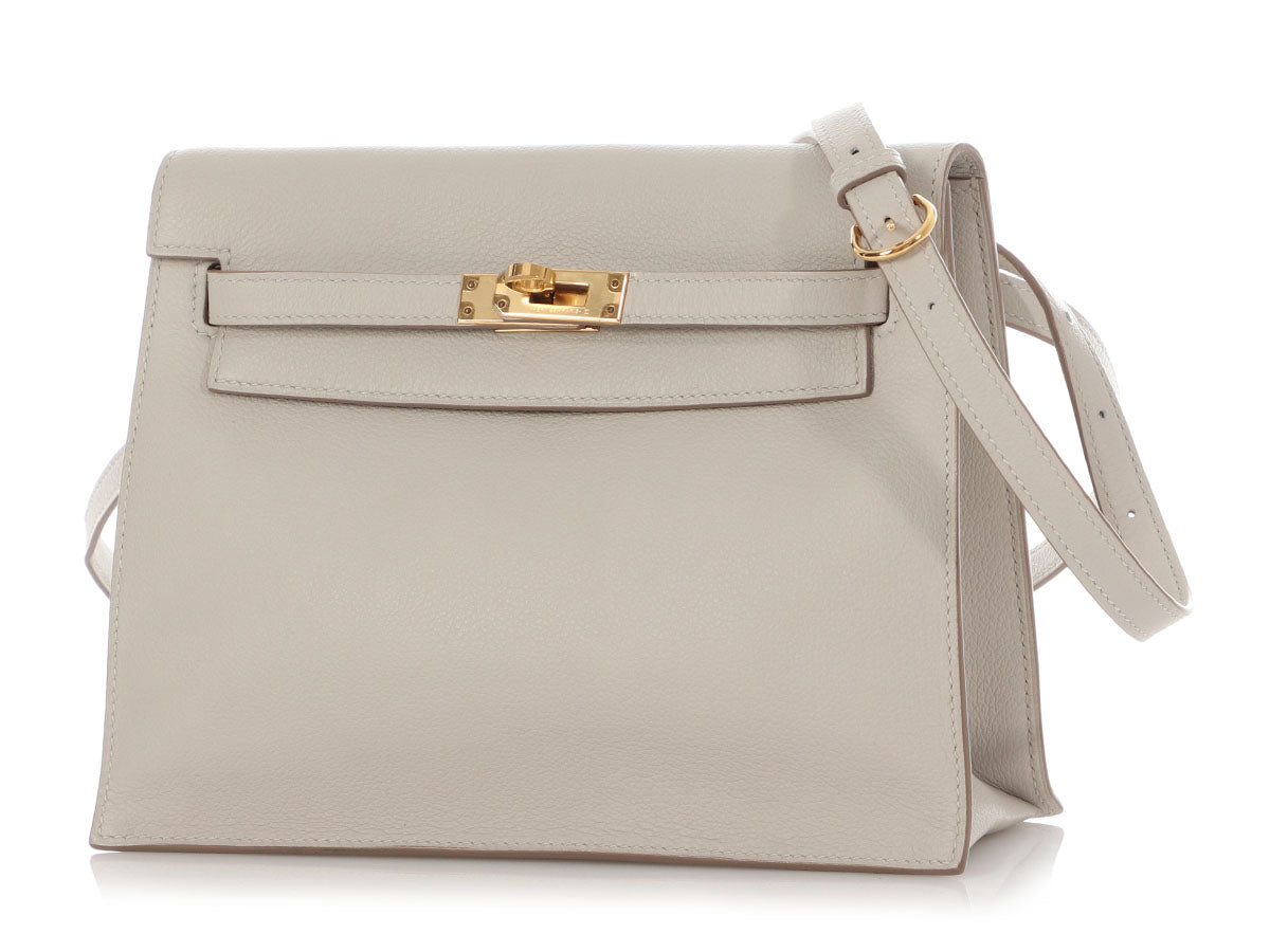 Hermès Gris Perle Evercolor Kelly Danse II - Image 2