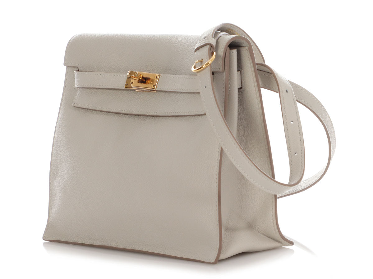 Hermès Gris Perle Evercolor Kelly Danse II - Image 3