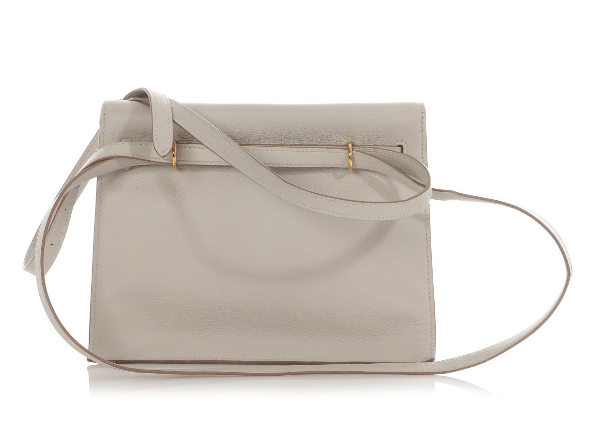 Hermès Gris Perle Evercolor Kelly Danse II - Image 4