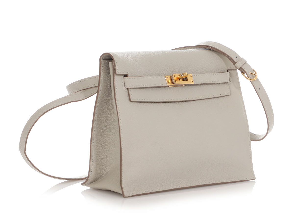 Hermès Gris Perle Evercolor Kelly Danse II - Image 5