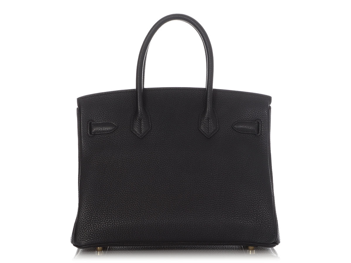 Hermès Black Togo Birkin 30 - Image 5