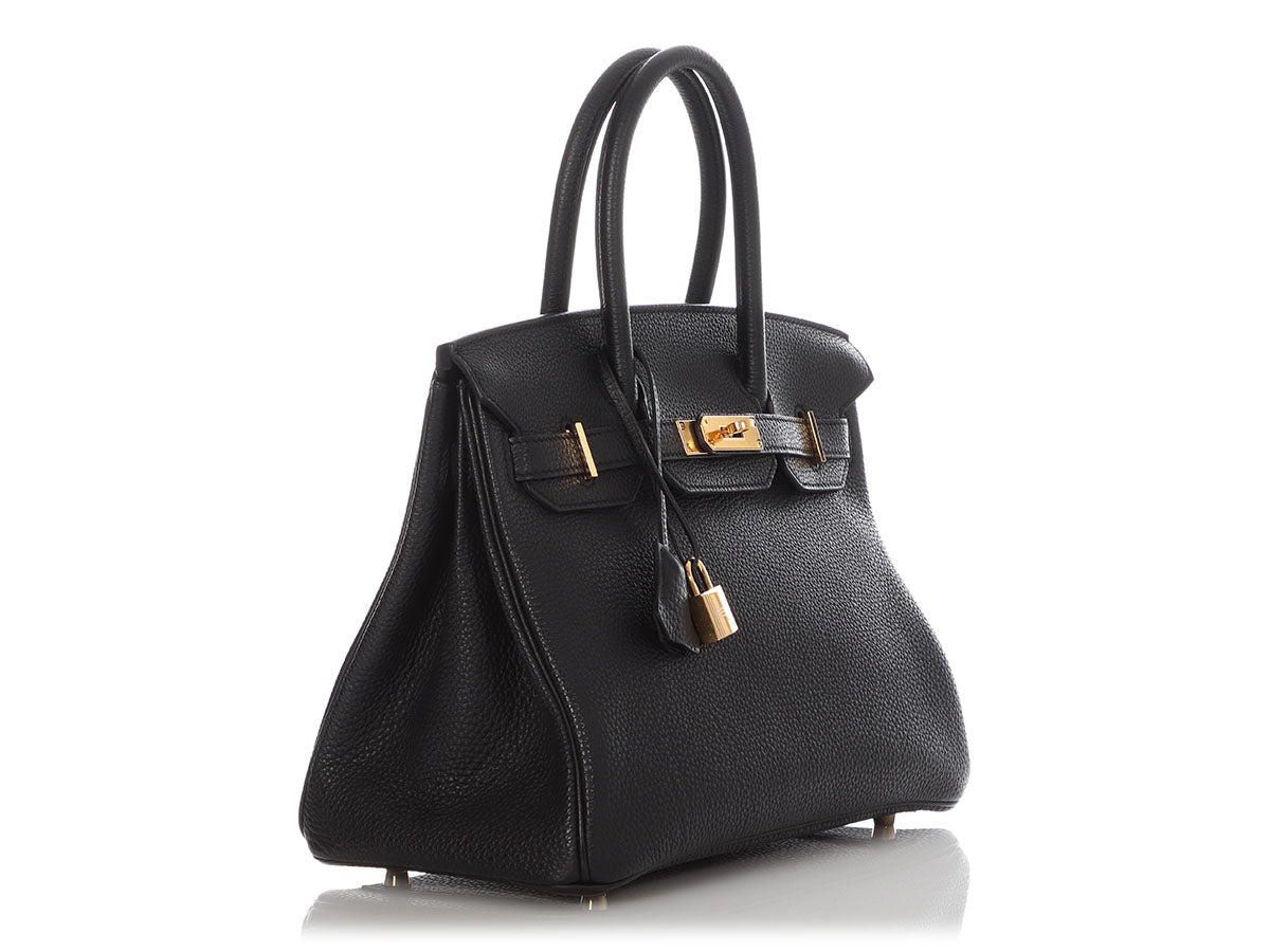 Hermès Black Togo Birkin 30 - Image 6