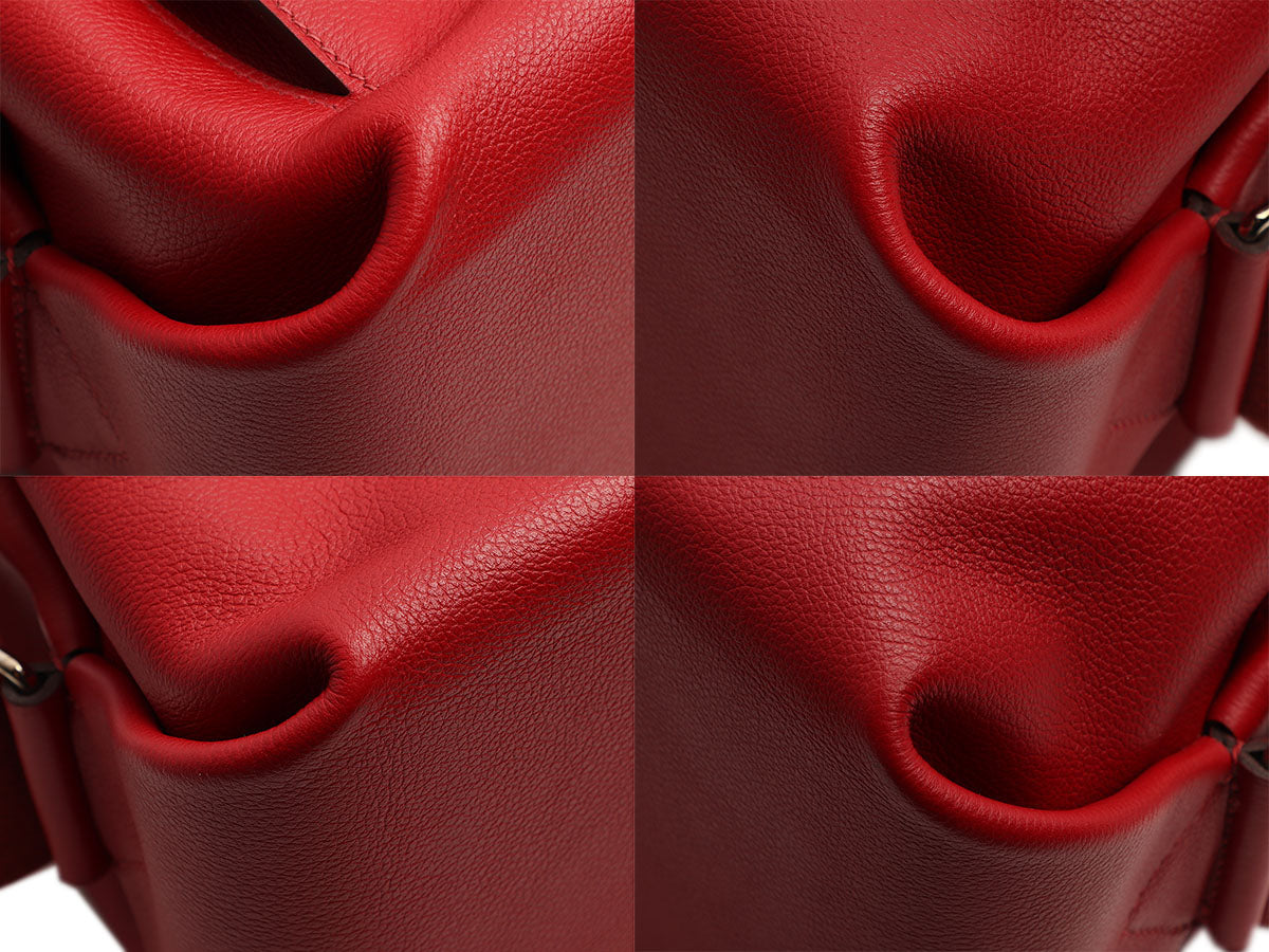 Hermès Rouge Casaque Evercolor Emile Bag - Image 9