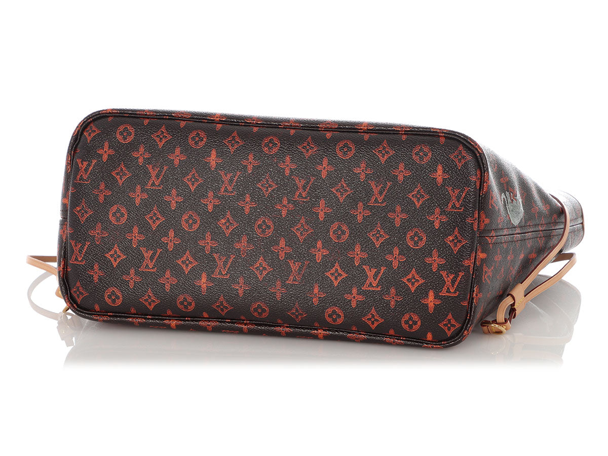 Louis Vuitton X Grace Coddington Catogram Neverfull MM - Image 6
