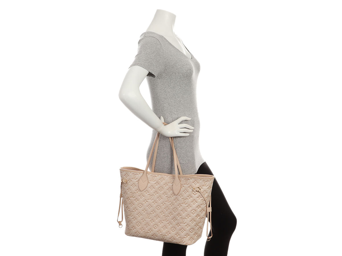 Louis Vuitton Stardust Beige Clair Monogram Empreinte Neverfull MM - Image 10