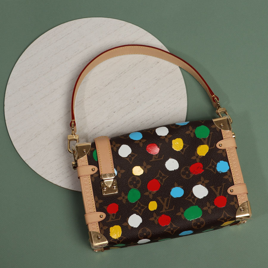 Louis Vuitton x Yayoi Kusama 2023 Monogram 3D Dots Side Trunk - Image 2