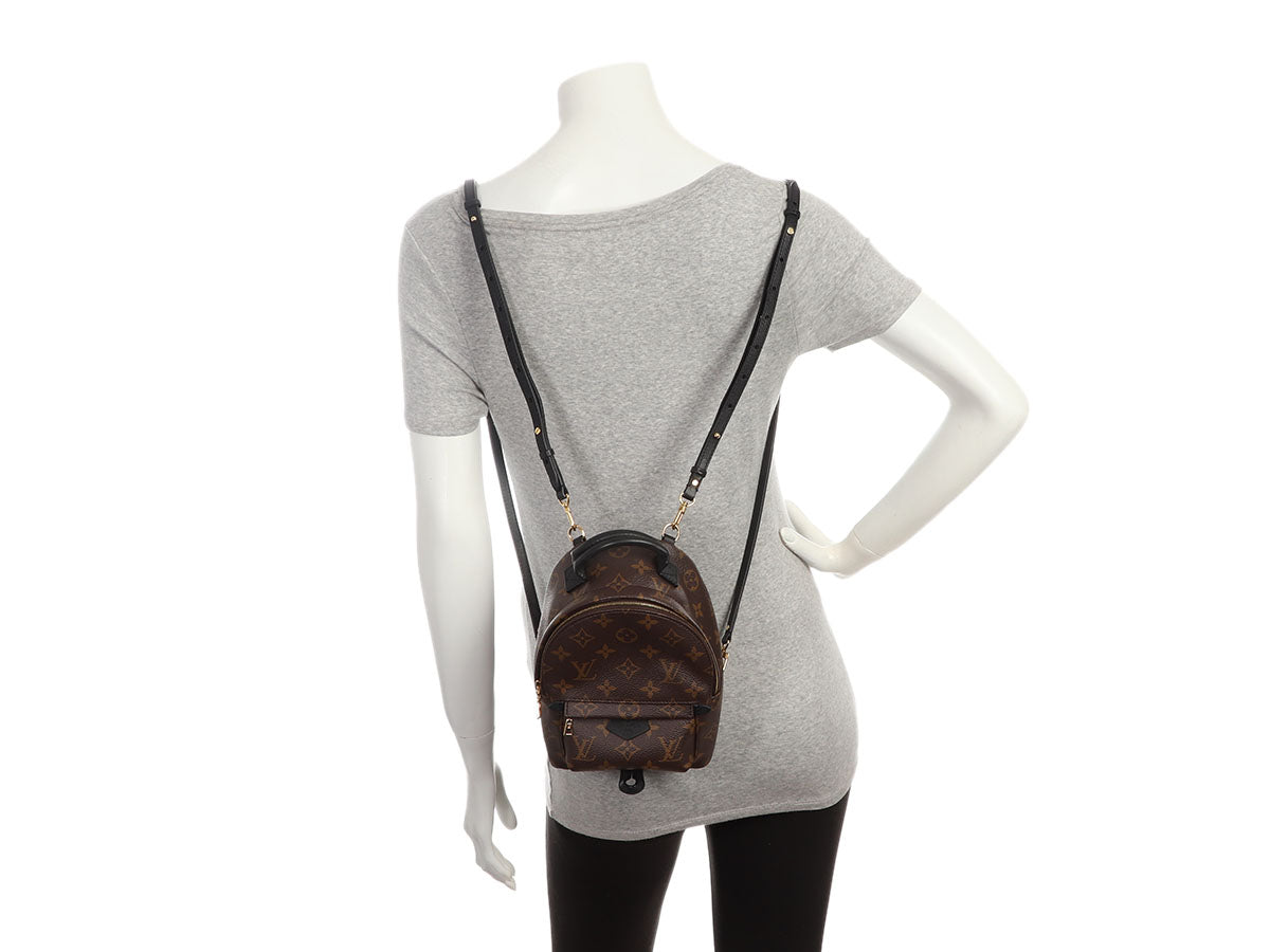Louis Vuitton Mini Monogram Palm Springs Backpack - Image 9