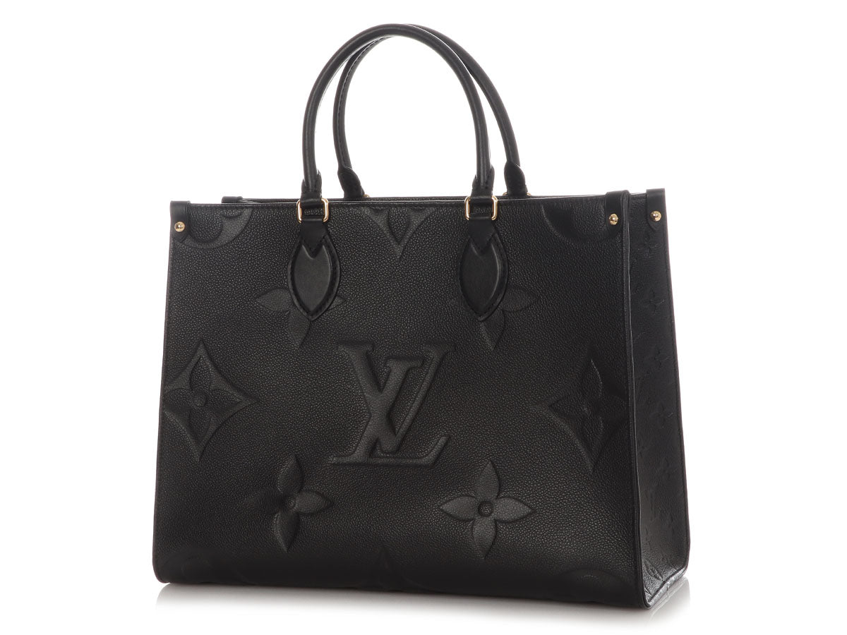 Louis Vuitton Black Monogram Empreinte Onthego MM - Image 2