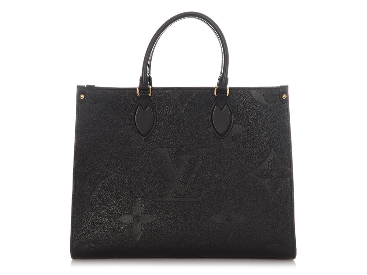 Louis Vuitton Black Monogram Empreinte Onthego MM - Image 4