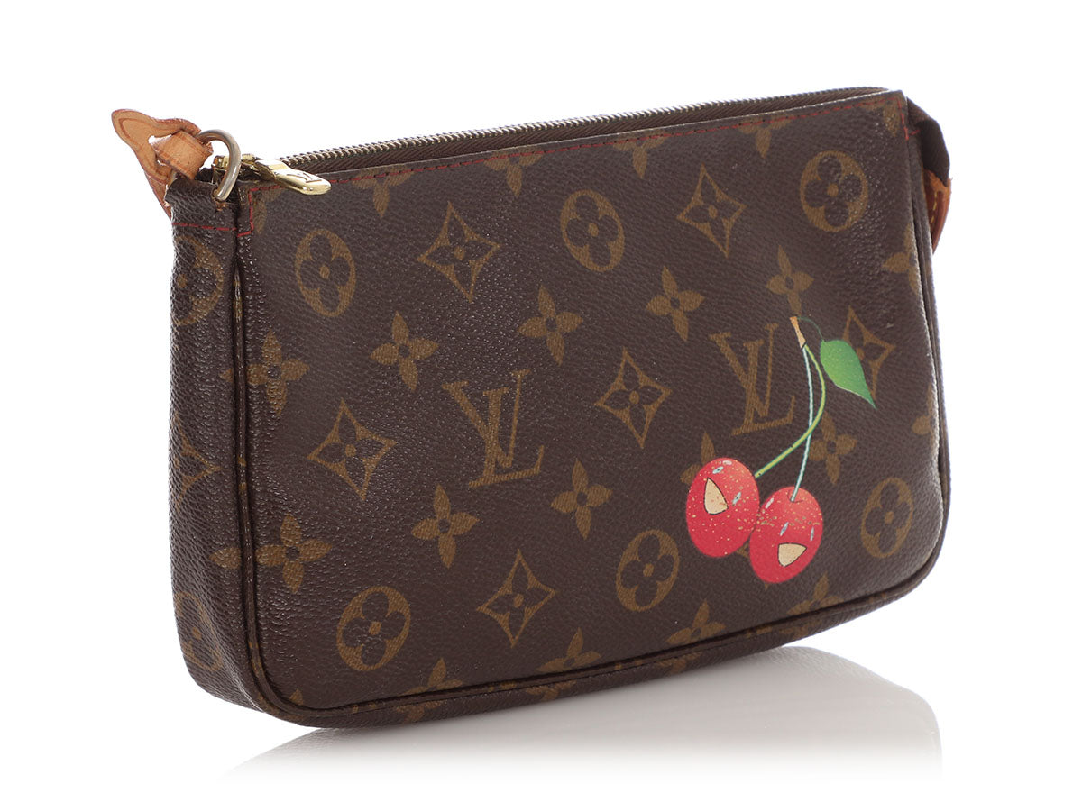 Louis Vuitton Monogram Cerises Pochette Accessoires - Image 5