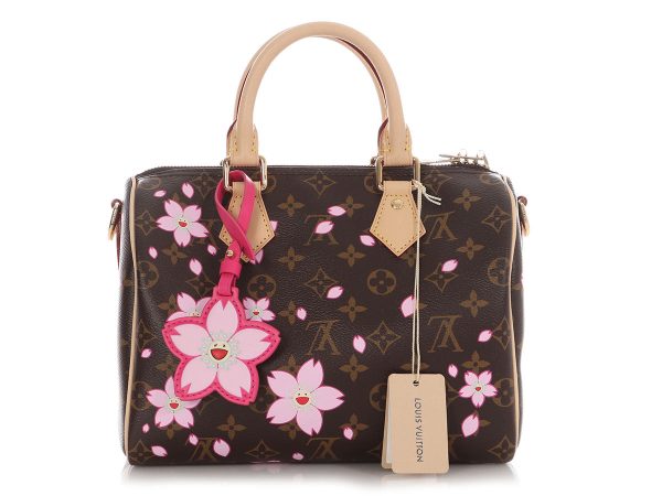 Louis Vuitton LV x TM Cherry Blossoms Speedy 25