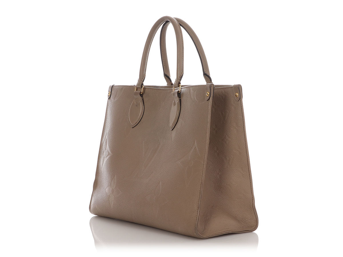 Louis Vuitton Beige Monogram Empreinte Onthego MM - Image 3