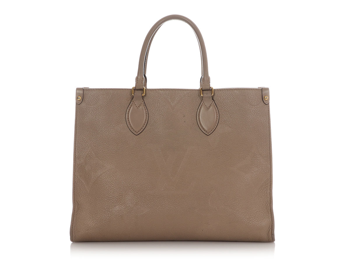 Louis Vuitton Beige Monogram Empreinte Onthego MM - Image 4