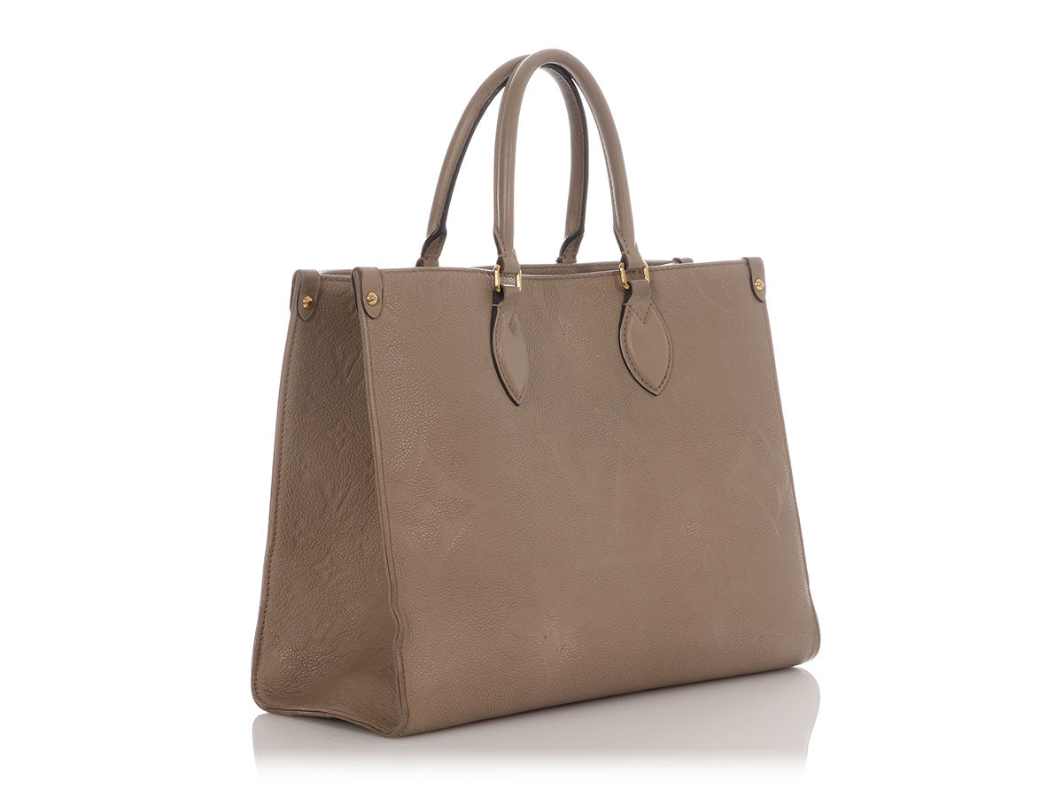 Louis Vuitton Beige Monogram Empreinte Onthego MM - Image 5