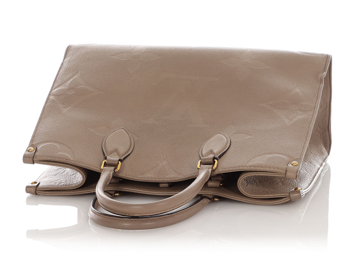 Louis Vuitton Beige Monogram Empreinte Onthego MM - Image 7