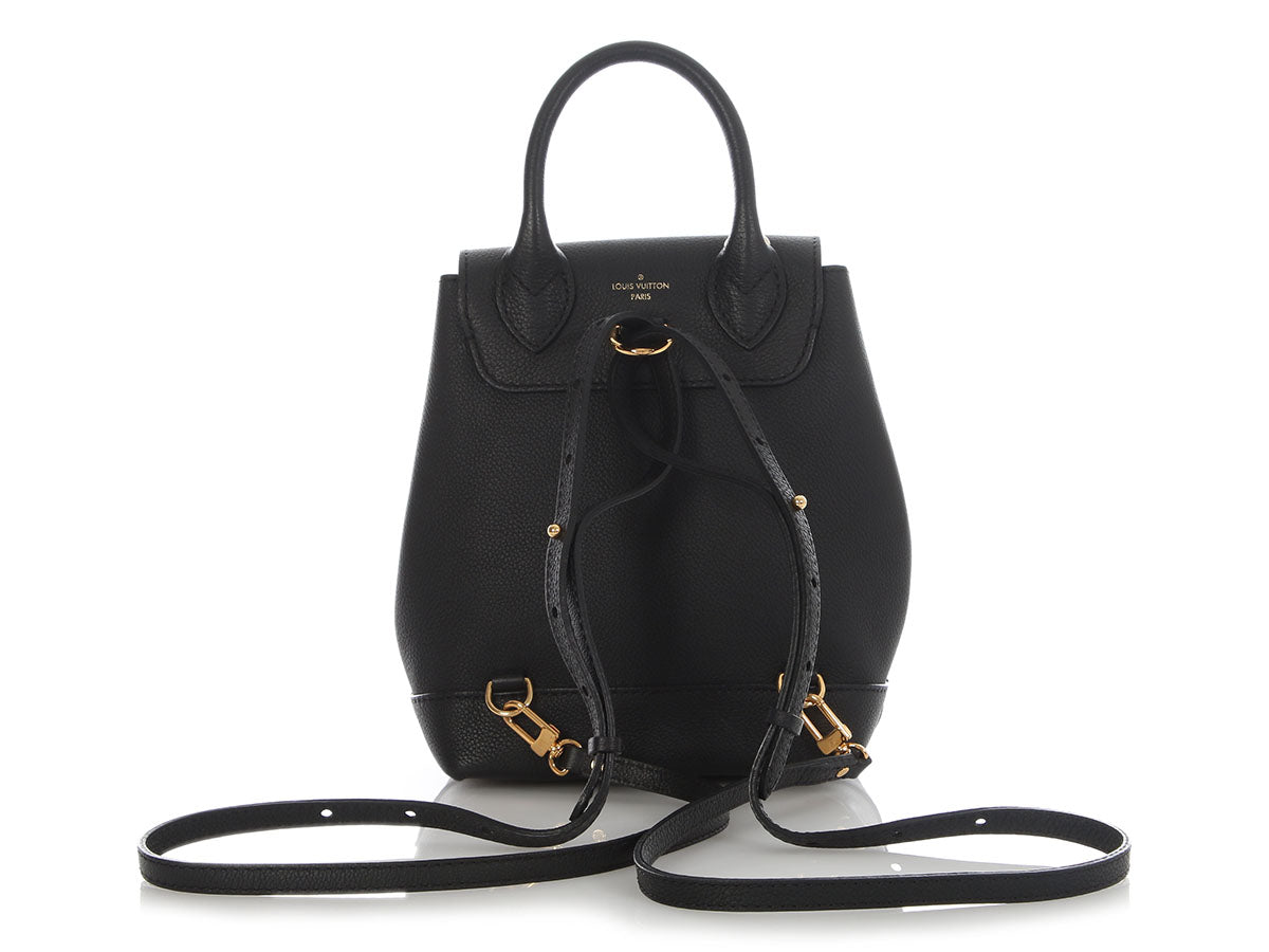 Louis Vuitton Mini Black Leather Lockme Backpack - Image 4