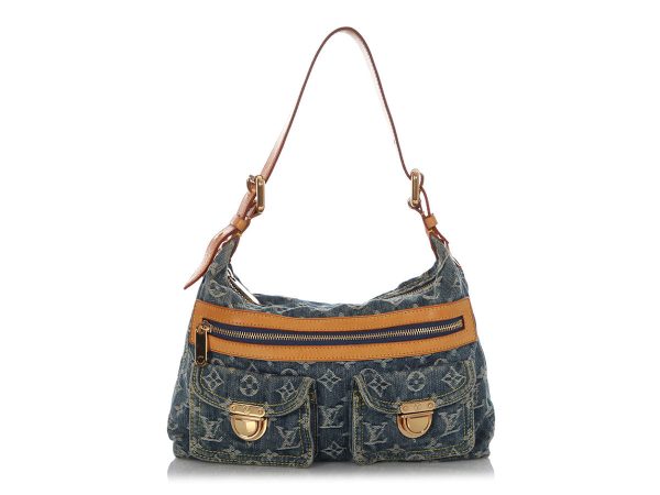 Louis Vuitton Denim Monogram Baggy PM