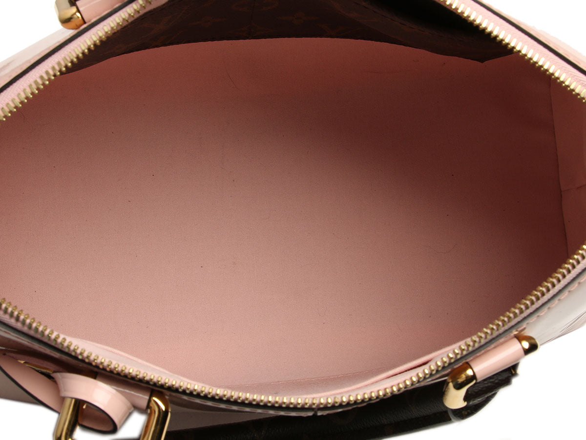 Louis Vuitton Pink Vernis Lisse Miroir Tote - Image 8