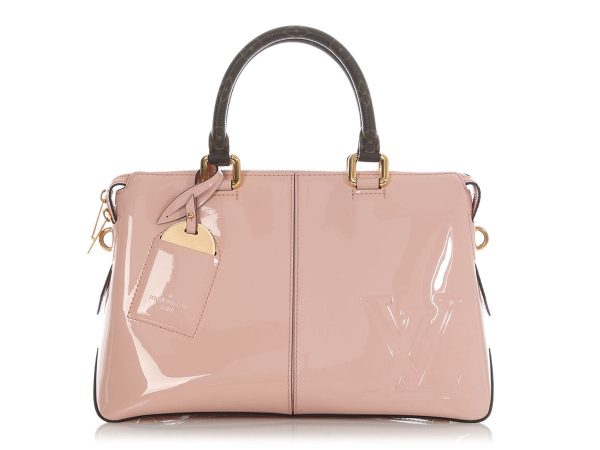 Louis Vuitton Pink Vernis Lisse Miroir Tote
