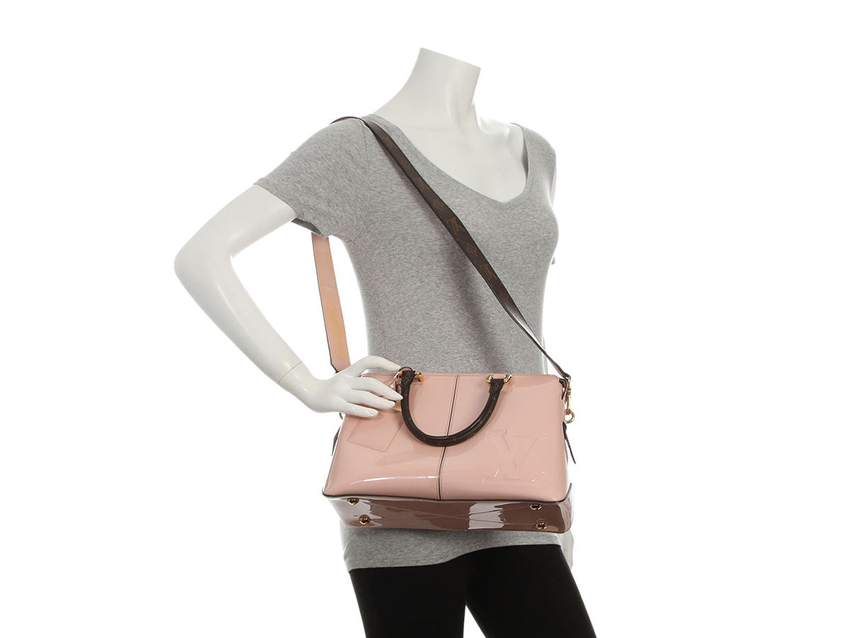 Louis Vuitton Pink Vernis Lisse Miroir Tote - Image 9