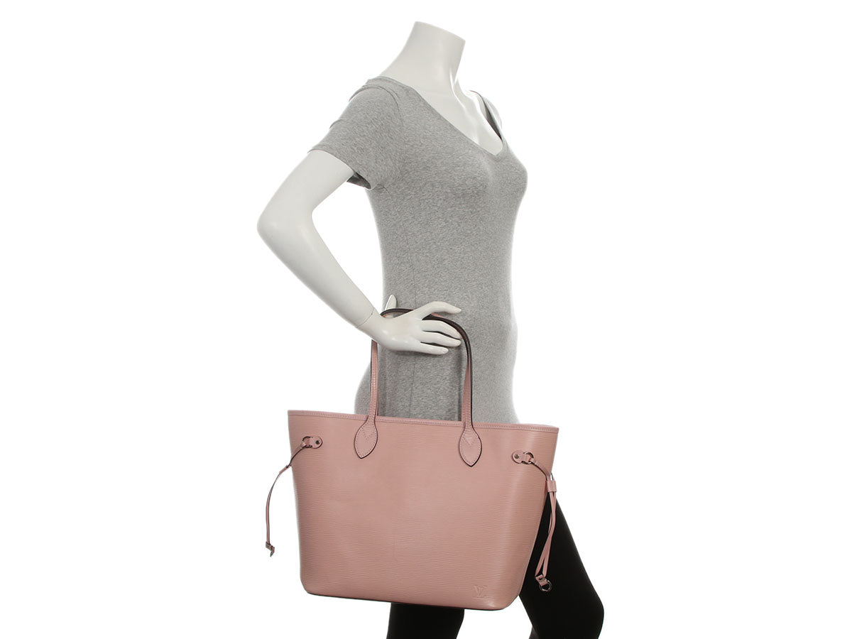 Louis Vuitton Pink Epi Neverfull MM - Image 10