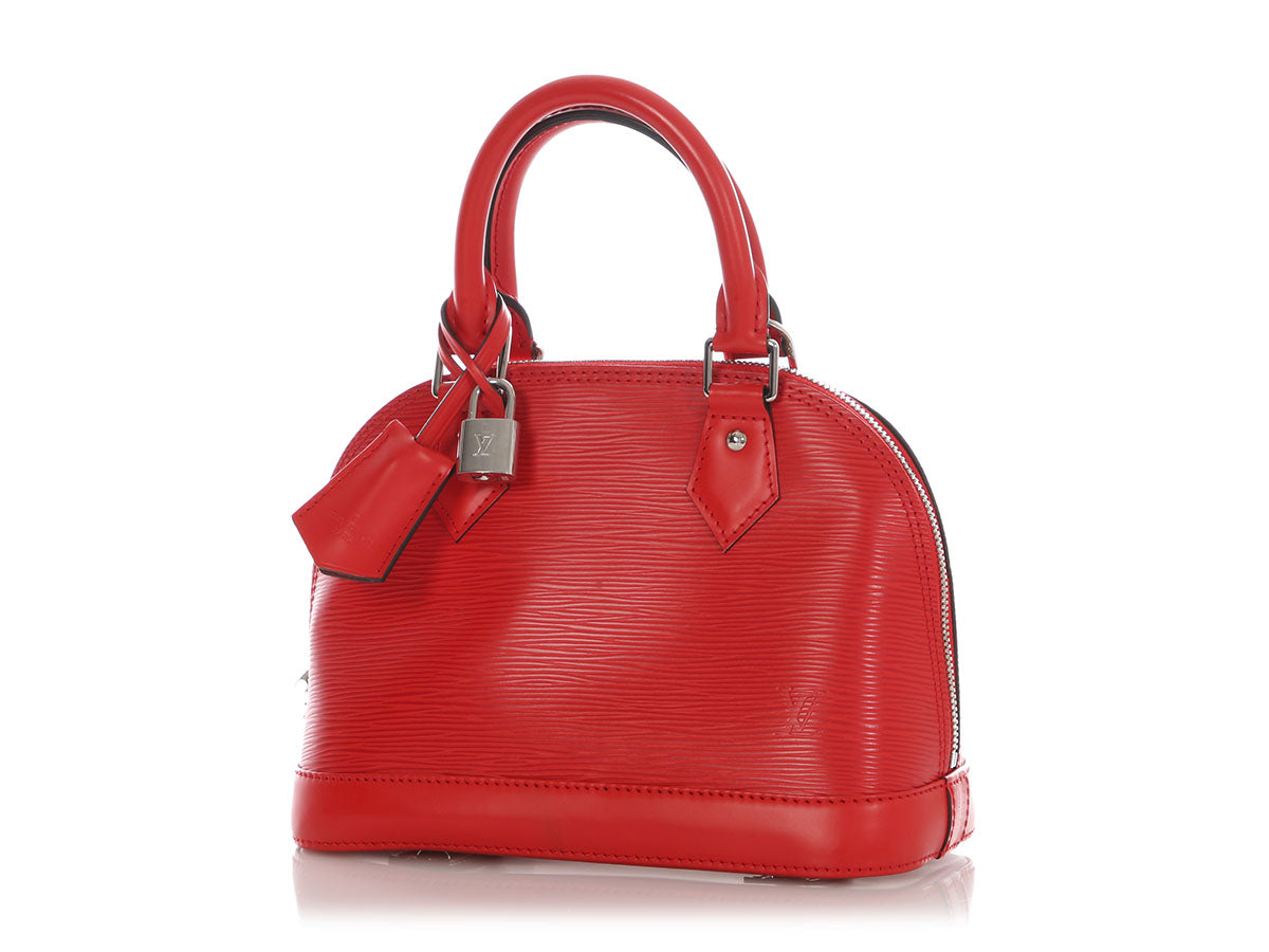 Louis Vuitton Red Epi Alma BB - Image 2