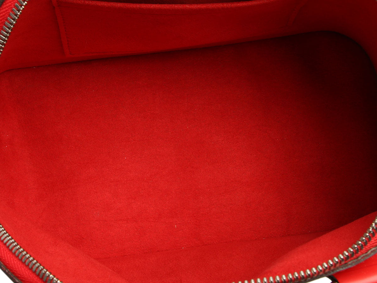 Louis Vuitton Red Epi Alma BB - Image 8