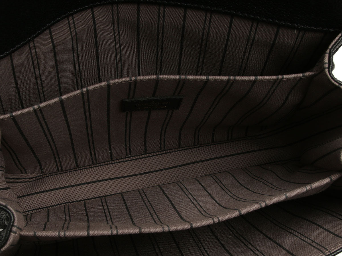 Louis Vuitton Black Monogram Empreinte Pochette Métis - Image 8