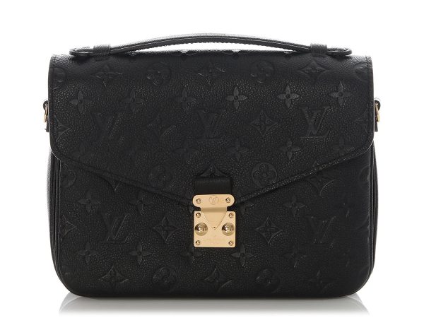 Louis Vuitton Black Monogram Empreinte Pochette Métis