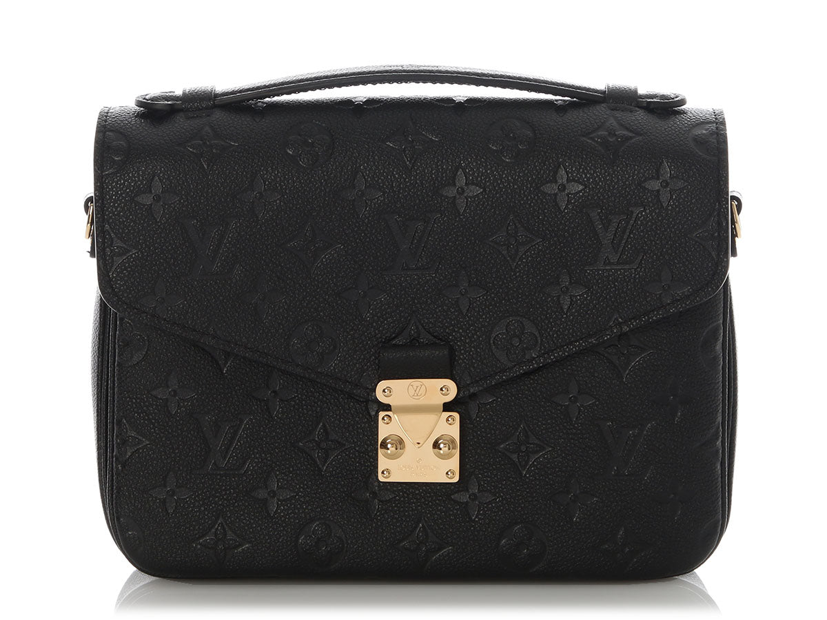 Louis Vuitton Black Monogram Empreinte Pochette Métis
