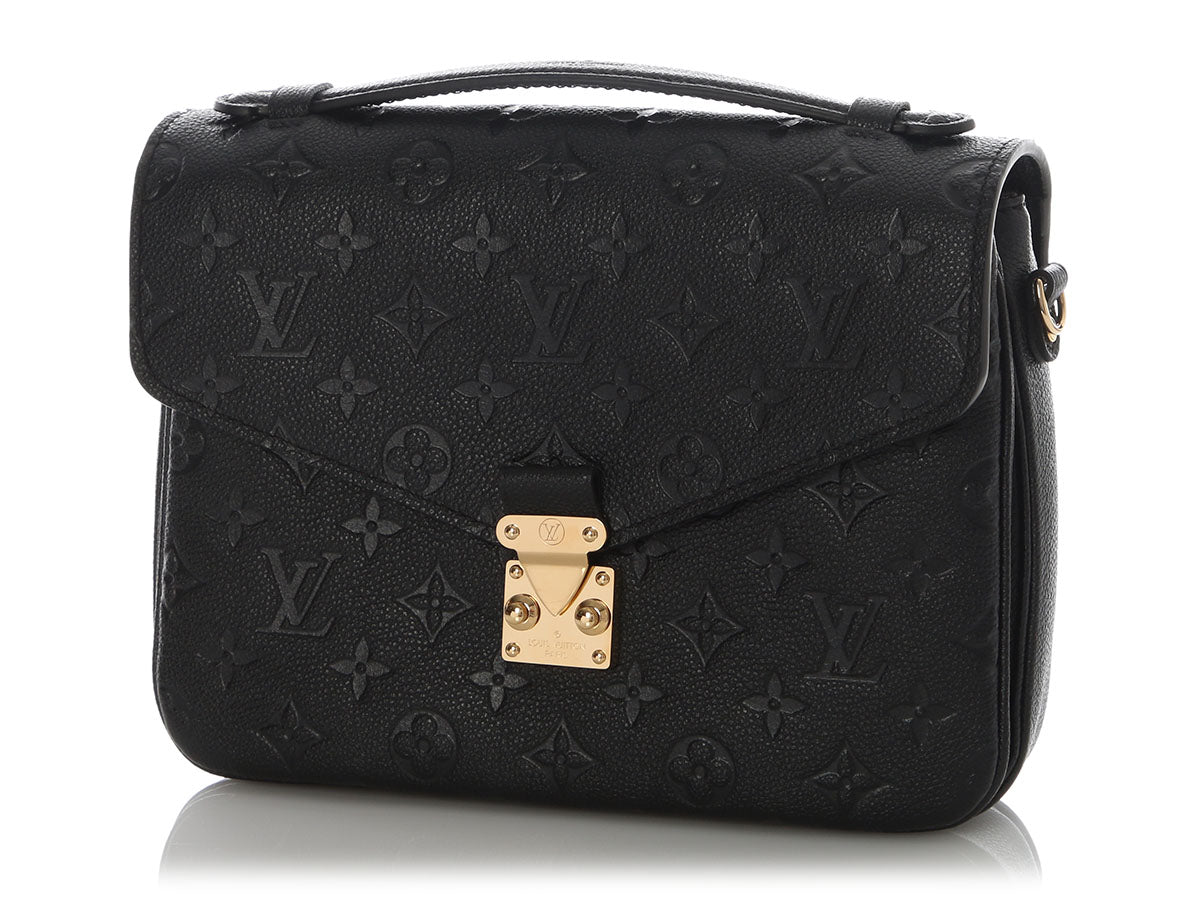 Louis Vuitton Black Monogram Empreinte Pochette Métis - Image 2