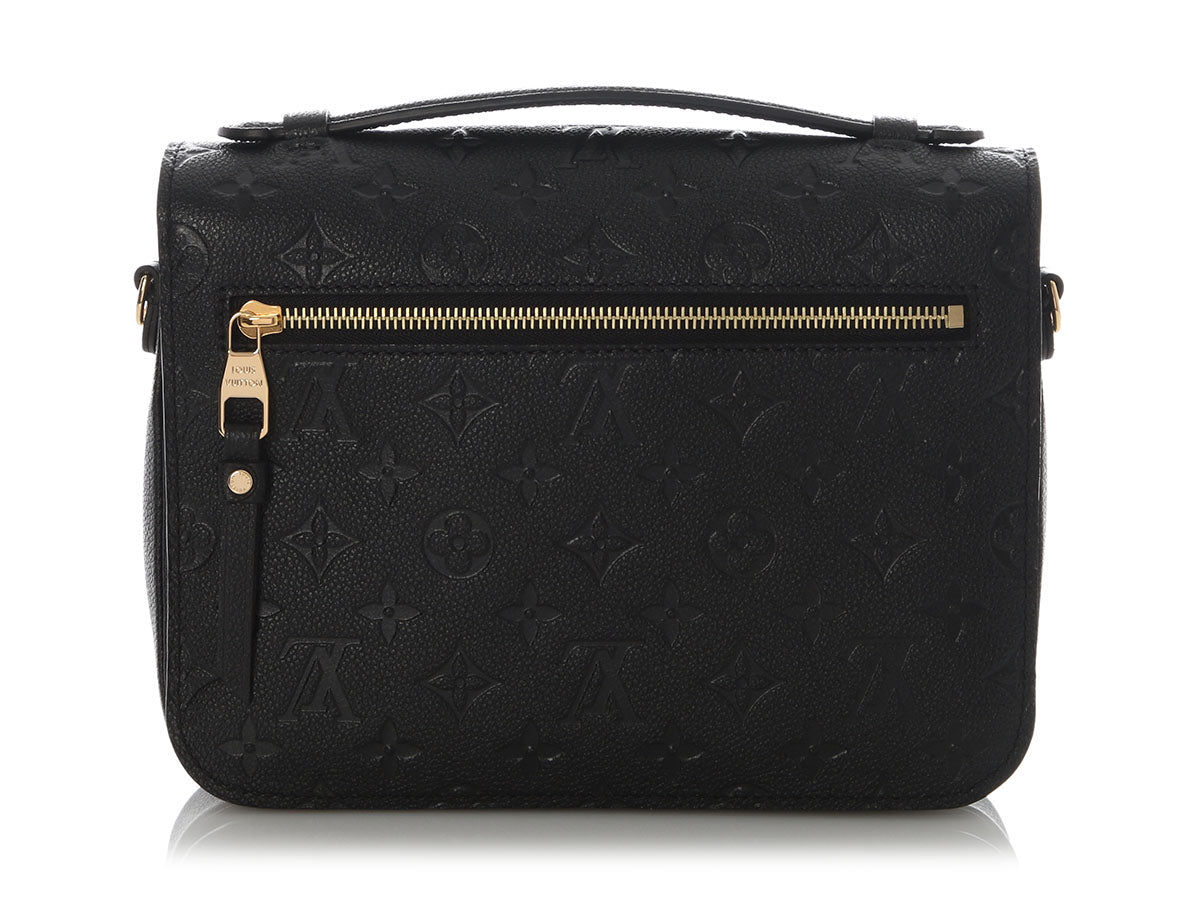 Louis Vuitton Black Monogram Empreinte Pochette Métis - Image 4