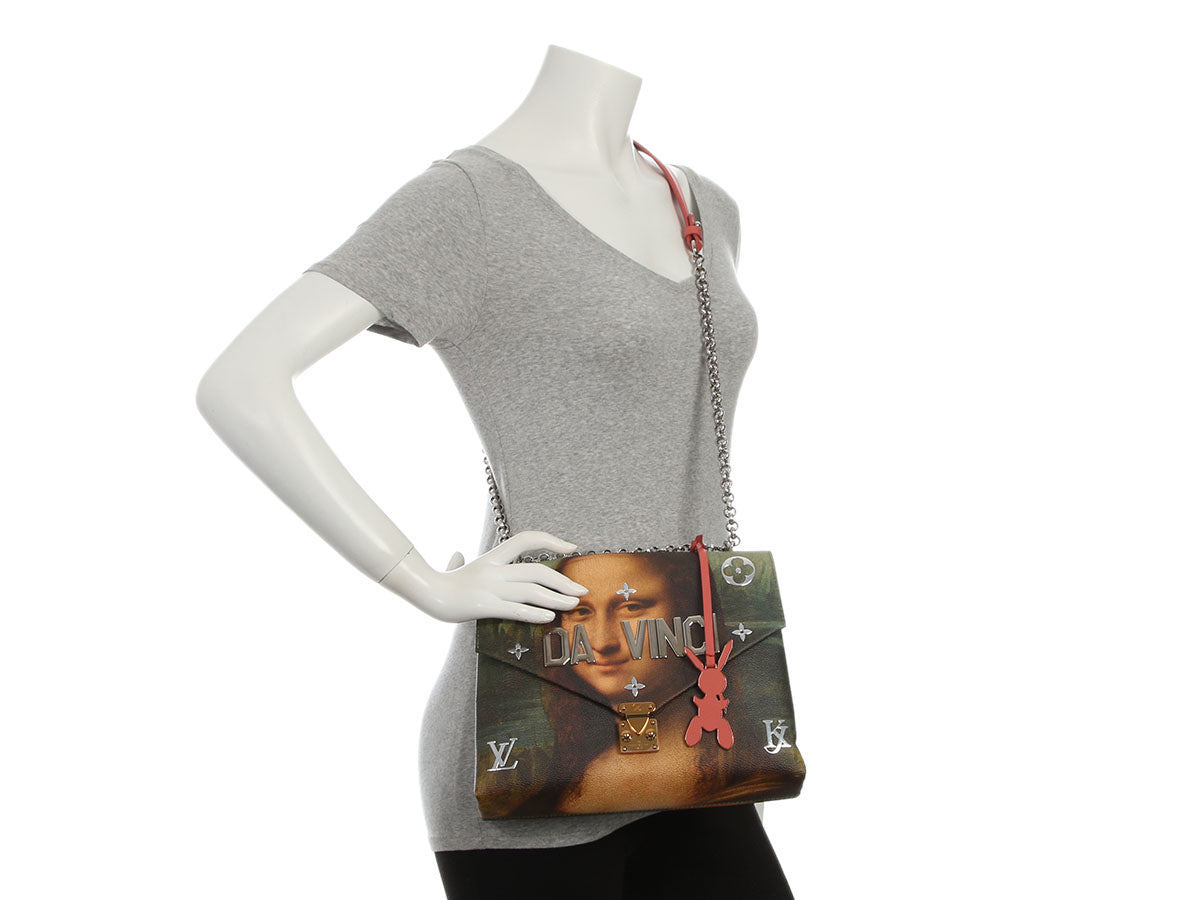 Louis Vuitton Jeff Koons Mona Lisa Chain Bag - Image 10