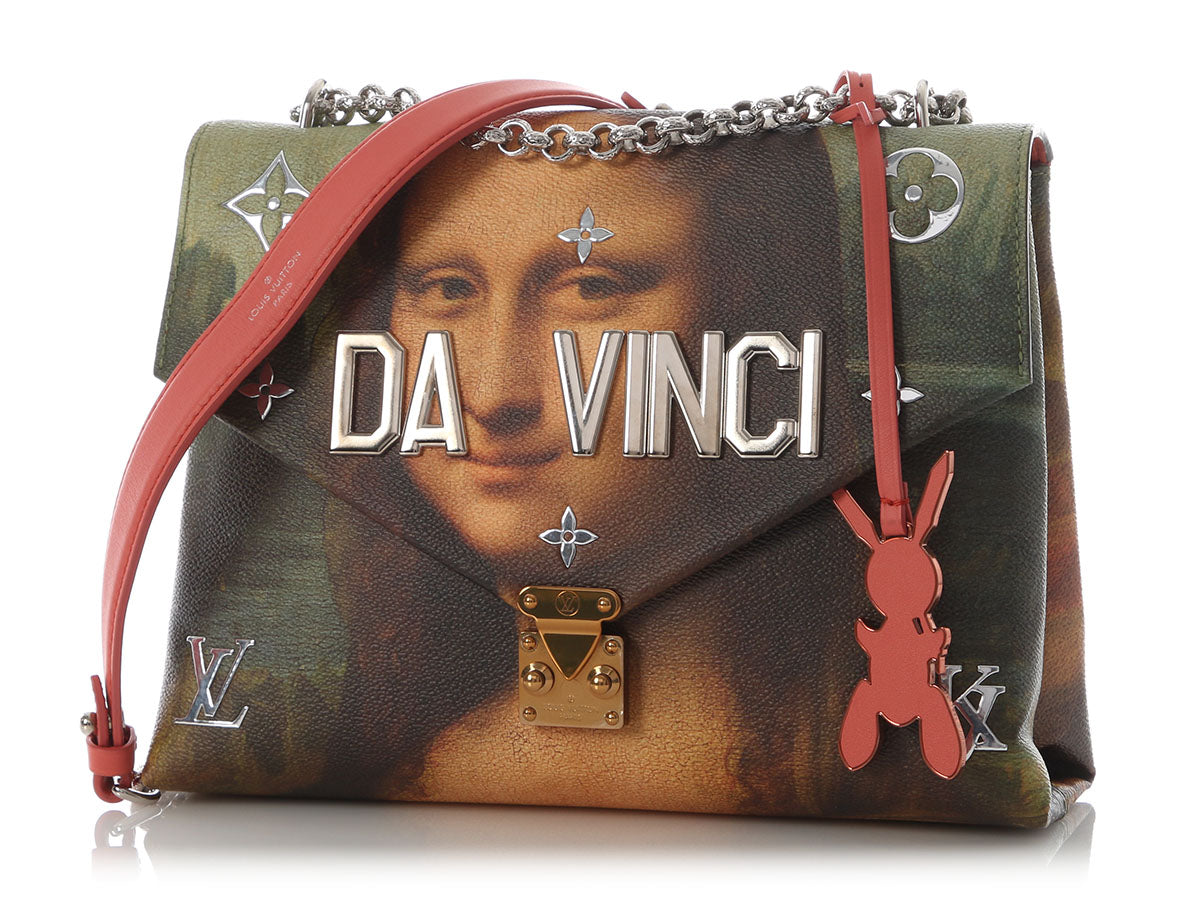 Louis Vuitton Jeff Koons Mona Lisa Chain Bag - Image 3