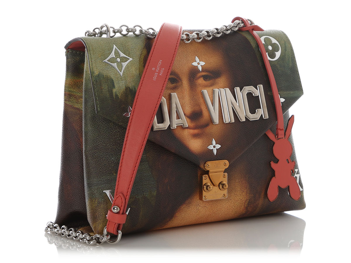Louis Vuitton Jeff Koons Mona Lisa Chain Bag - Image 6