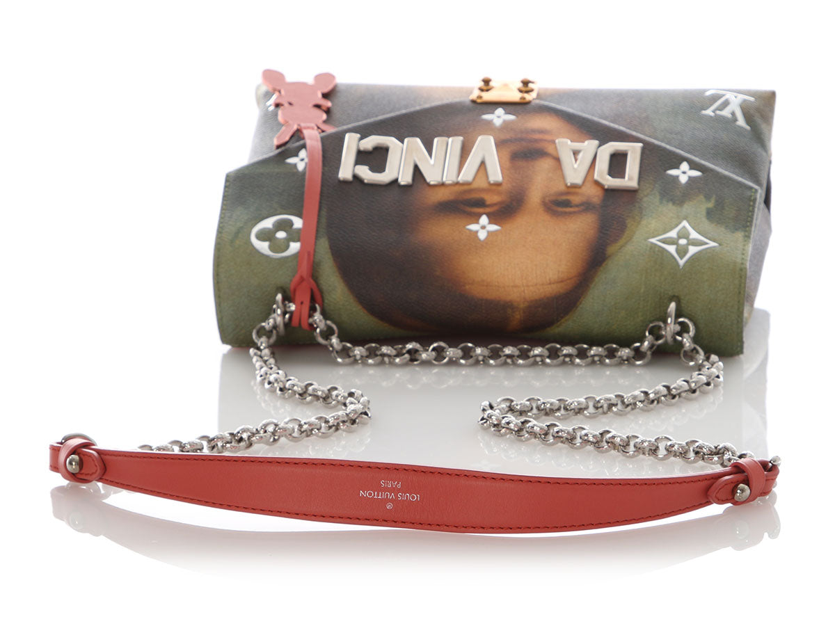 Louis Vuitton Jeff Koons Mona Lisa Chain Bag - Image 8