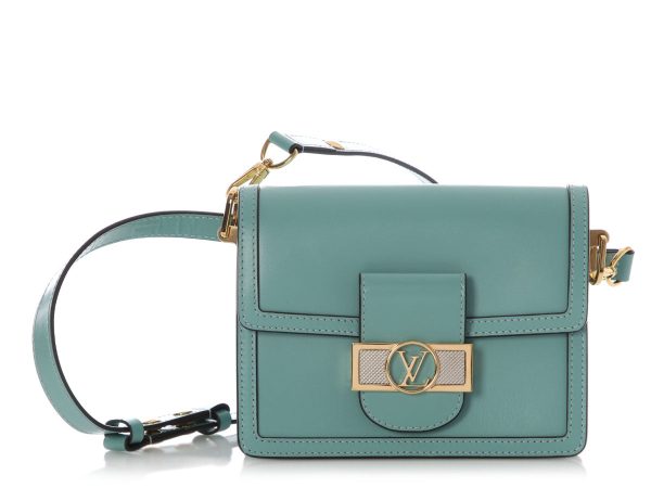Louis Vuitton Mini Blue Dauphine Bag