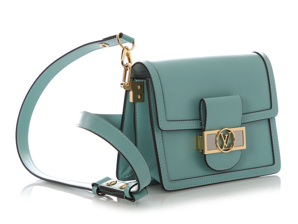 Louis Vuitton Mini Blue Dauphine Bag - Image 5