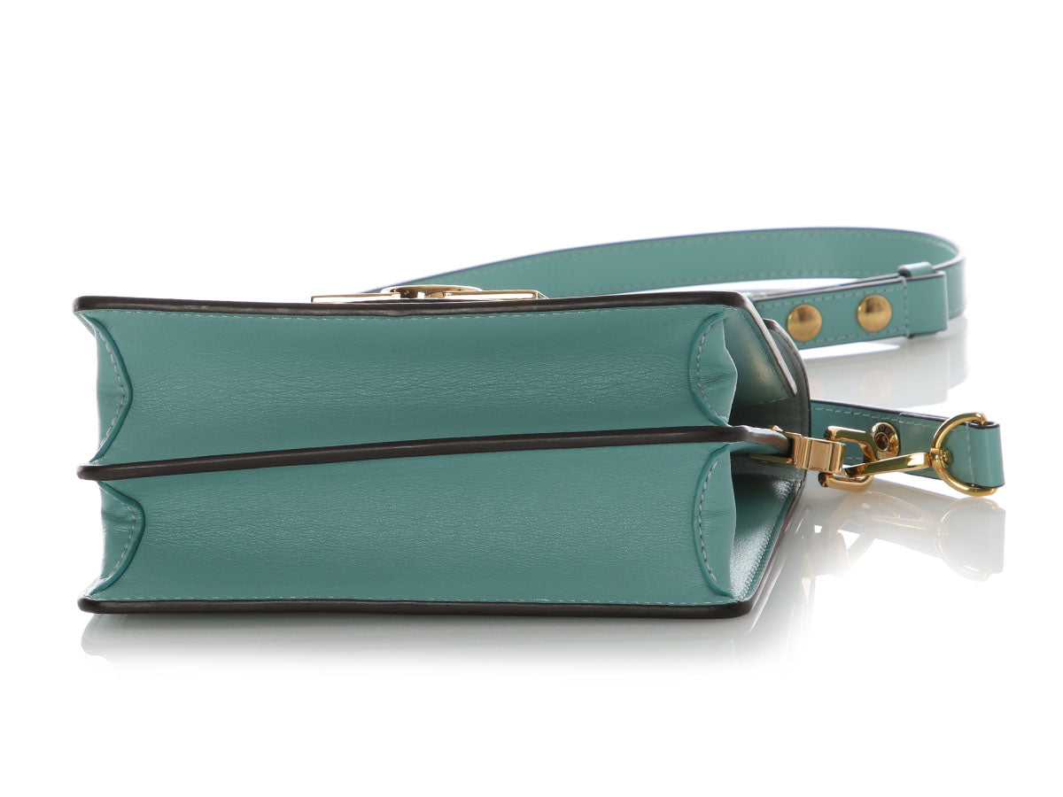 Louis Vuitton Mini Blue Dauphine Bag - Image 6