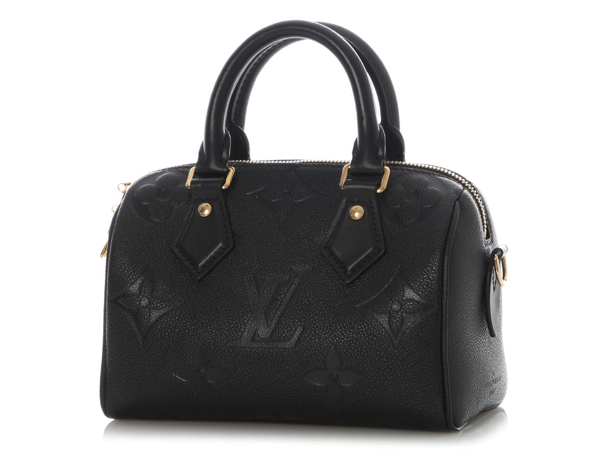 Louis Vuitton Black Giant Monogram Empreinte Speedy Bandoulière 20 - Image 2