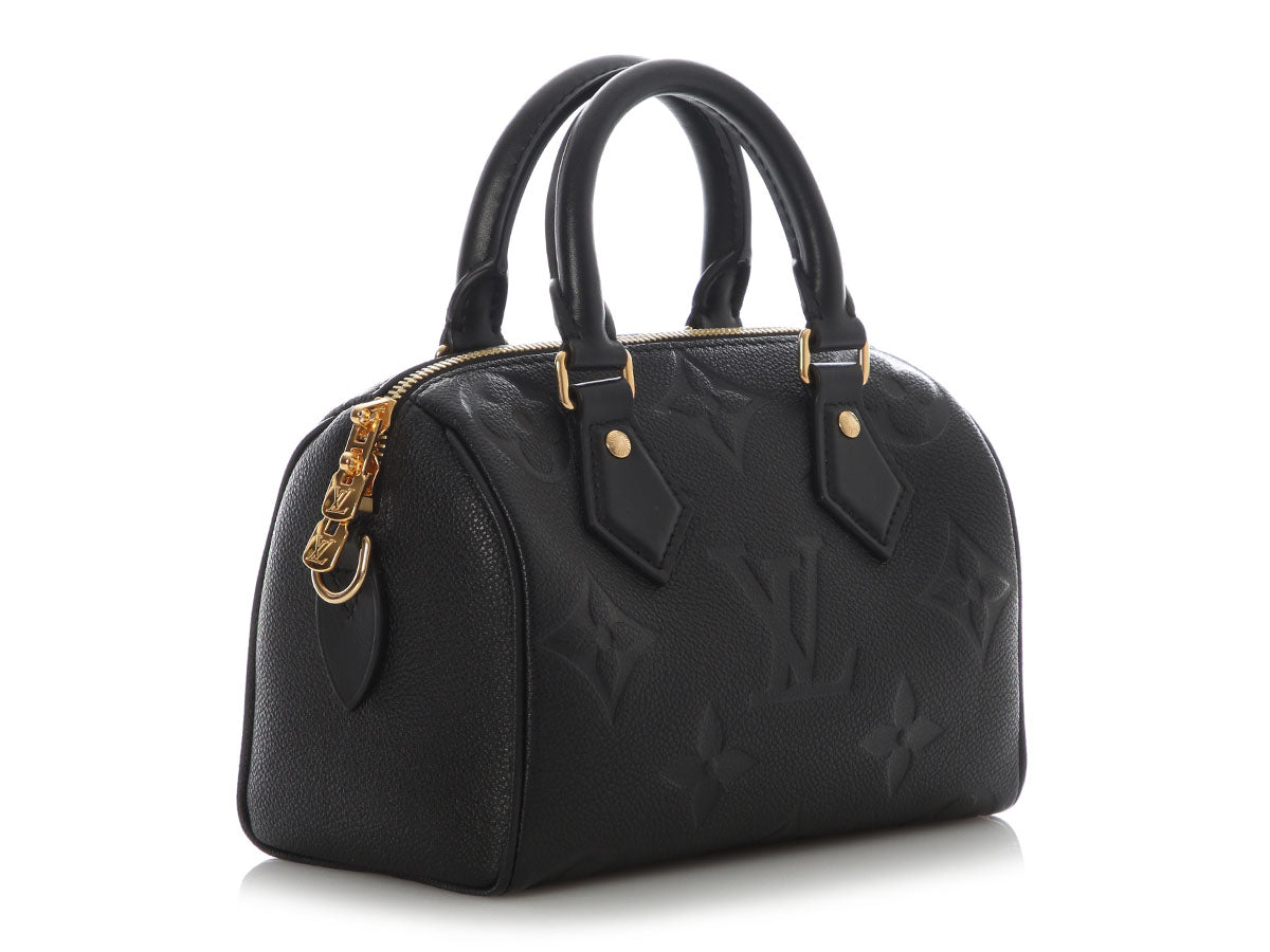 Louis Vuitton Black Giant Monogram Empreinte Speedy Bandoulière 20 - Image 5